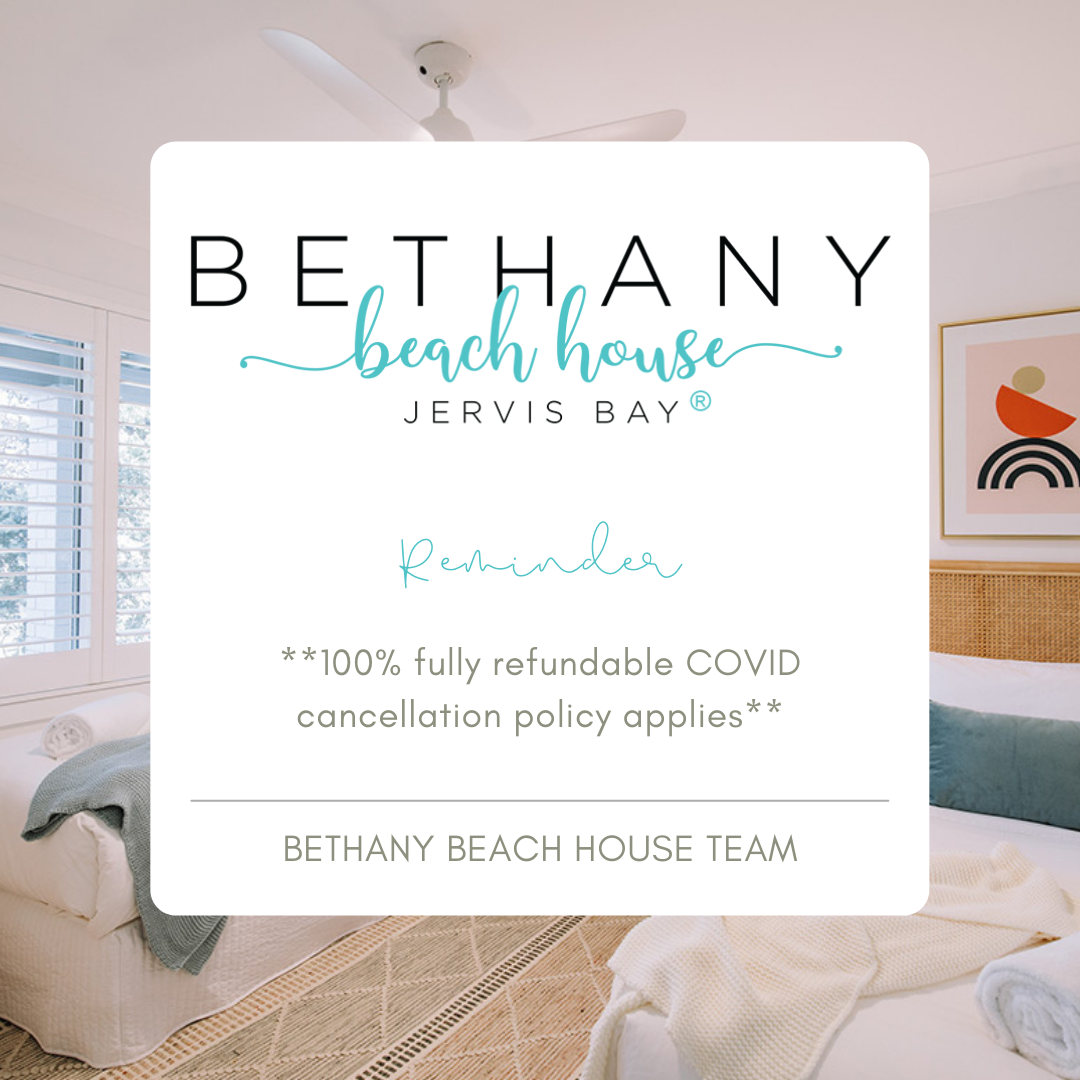 bethany beach house covid refund policy